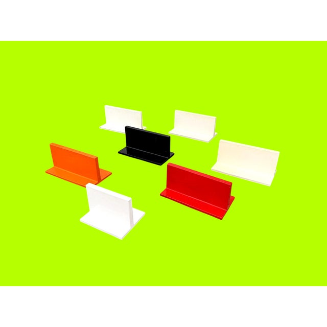 Kartell Shelves by Marcello Siard for Kartell, 1970, Set of 7 For Sale - Image 4 of 8