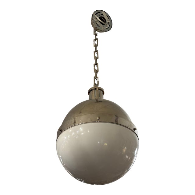 Thomas O'Brien for Visual Comfort Hicks Globe Pendant Light For Sale