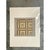 This vintage mid-century modern serigraph on paper features an intricate geometric tile pattern that gracefully evokes the...