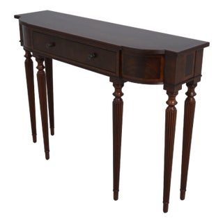 Maitland Smith 8111-34 Mahogany Console Table For Sale
