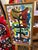 Abstract 1970s Peter Keil “Miro and Me” Abstract Colorful Painting For Sale - Image 3 of 8