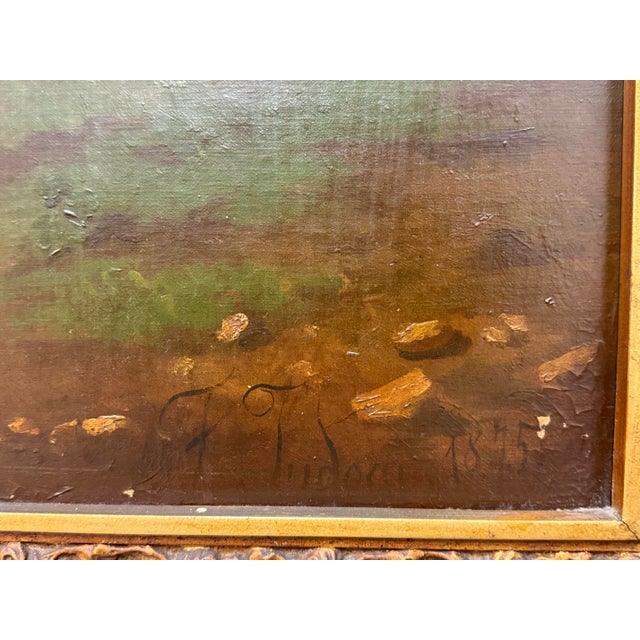 Circa 1875 Filippo Indoni “On the Road to the Market" For Sale - Image 10 of 12