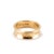 Modern Vintage Tiffany & Co. 1837 Medium Model 18k Yellow Gold Concave Band Ring, Size 6.5 For Sale - Image 3 of 8