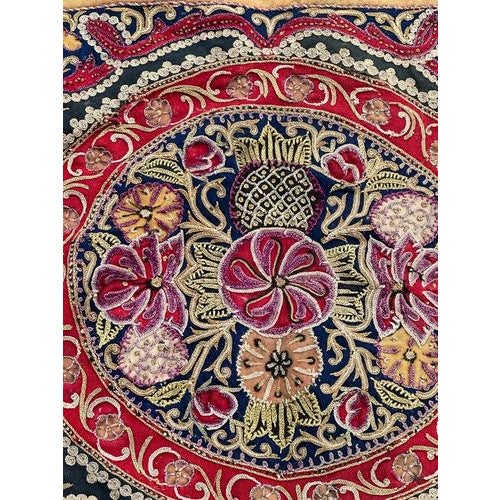 Vintage Rashti Douzi Embroidery, 1920s For Sale - Image 11 of 18