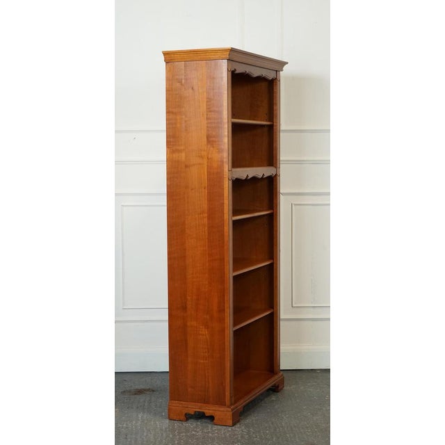 Vintage Tall Open Bookcase with 5 Shelves by Younger Furniture, London For Sale - Image 12 of 15