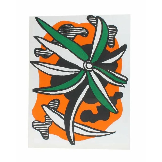 Artist: Fernand Leger Country: France Title: Untitled Medium: Original Lithograph Marks: Not signed, not numbered Size:...