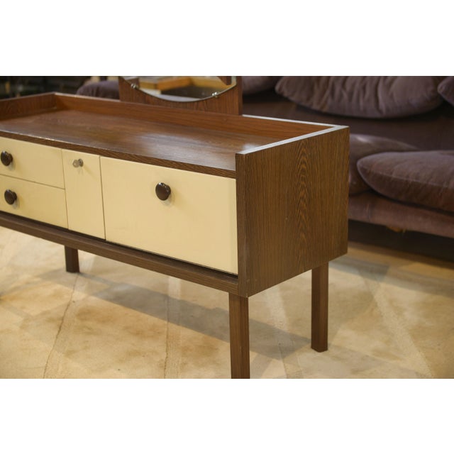 Wenge Wood Dressing Table, 1990s For Sale - Image 10 of 12