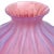 Barovier & Toso Vintage Murano Barovier Toso Pink Opalescent Italian Art Glass Paneled Surface Decorative Flower Vase For Sale - Image 4 of 10