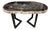 Andrianna Shamaris Magnificent Large Petrified Wood Table For Sale