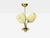 Itsu, Finnish Modern, Pendant Light, Opal Glass, Finland, 1940s For Sale - Image 12 of 12