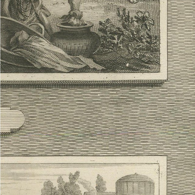 Pieter Mortier, Balak and Balaam at the Altars and the Zeal of Phinehas, 1700, Engraving For Sale - Image 6 of 12