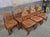 Pine Dining Chairs and Extendable Table from Wasa Möbel, 1980s, Set of 9 For Sale - Image 10 of 18