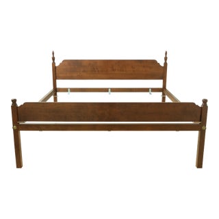 Eldred Wheeler Country King Size Cherry Bed For Sale