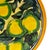 Late 20th Century Mexican Talavera Hand-Painted Lemon Plate, Terra Cotta 10.25" For Sale - Image 5 of 11