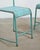1940s Vintage Belgian Industrial Metal Chairs - Set of Four For Sale - Image 5 of 6