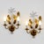 Gilt Floral Wall Lights attributed to Maison Bagues, France 1950s, Set of 2 For Sale - Image 18 of 18
