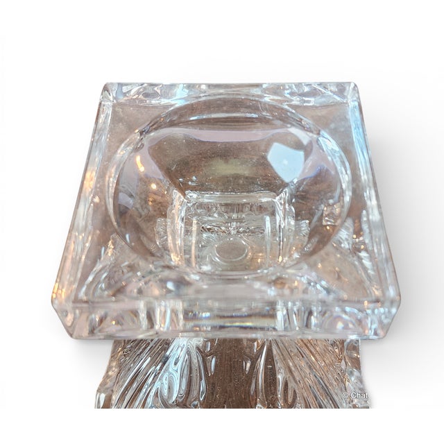 Vintage Godinger Glass Co Shannon Deco Crystal Glass Trophy Vase, Ireland 21st Century For Sale - Image 9 of 10