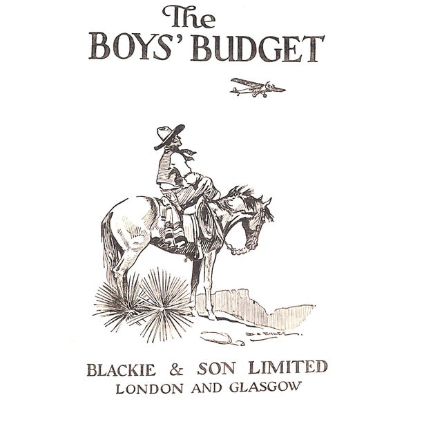 [160] pp. Blackie & Son Limited 1933 8 3/4" x 6 7/8"