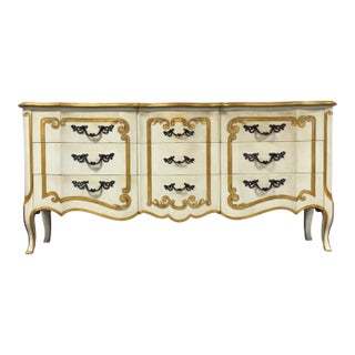 John Widdicomb "Classic" French Provincial 9-Drawer Dresser For Sale