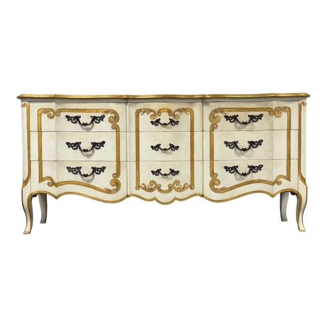 John Widdicomb "Classic" French Provincial 9-Drawer Dresser For Sale