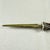English Stag Horn & Sterling Silver Green Man Face Letter Opener For Sale - Image 12 of 12