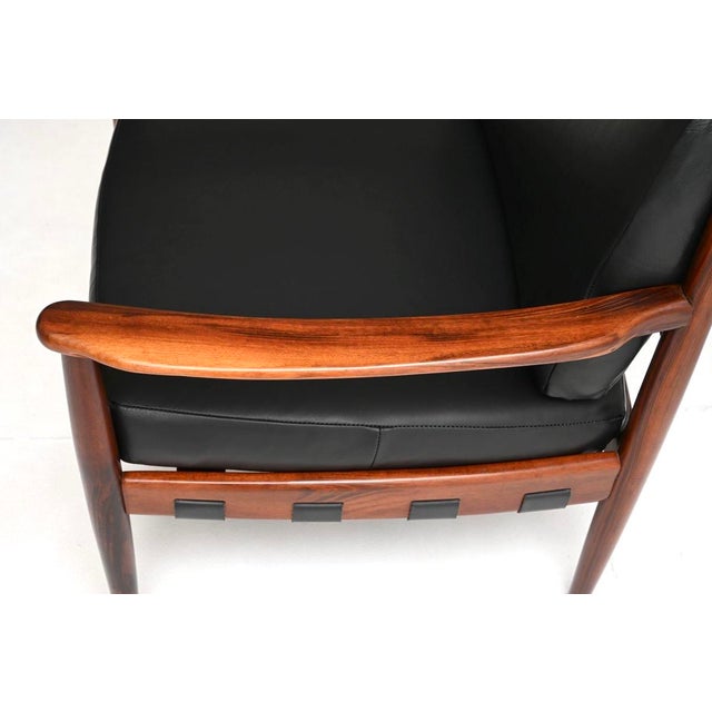 Vintage Swedish Cadett Armchair by Eric Merthen, 1960s For Sale - Image 9 of 11