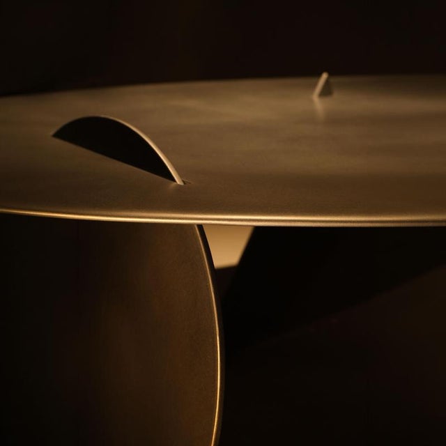 Alignment Aluminium Coffee Table by Bureau of Entropy For Sale - Image 9 of 14