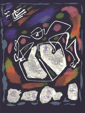 Untitled 1962 Lithograph 4 by André Masson
