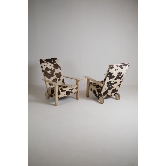 Vintage Lounge Chairs by Burkhard Vogtherr, 1990s, Set of 2 For Sale - Image 9 of 18