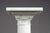 Late 19th Century White Marble Columns, 1880, Set of 2 For Sale - Image 5 of 13