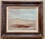 This fabulous original pin on canvas Abstract landscape is signed by the artist, Robert Baranet, and framed in an...