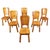 Vintage Pine Wood Dining Chairs, 1970s, Set of 6 For Sale - Image 13 of 13