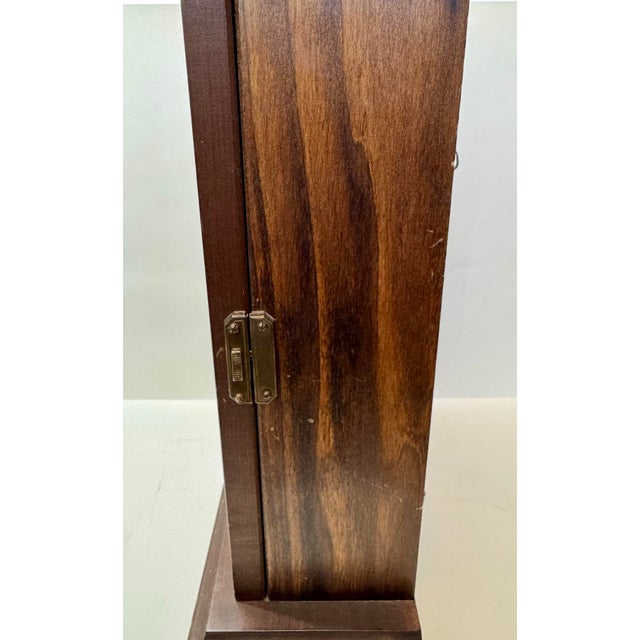 Vintage Thorens Swiss Disc Music Box Cabinet – Project Piece With 30 Discs For Sale - Image 10 of 12