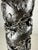 Black Hand-Carved Column, 18th Century For Sale - Image 8 of 18