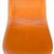 Mid Century Herman Miller Orange Ninyl Upholstered PSC Chair For Sale - Image 10 of 18