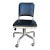 Pre Owned Emeco Navy Swivel Aluminum Desk Chair For Sale