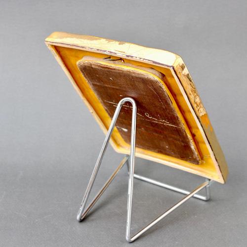 1970s Vintage French Ceramic Mirror by François Lembo, 1970s For Sale - Image 5 of 18
