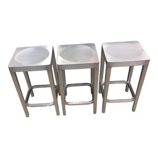 Emeco Counter Stools - Set of 3 For Sale