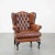 Leather Chesterfield Wingchair For Sale - Image 12 of 12