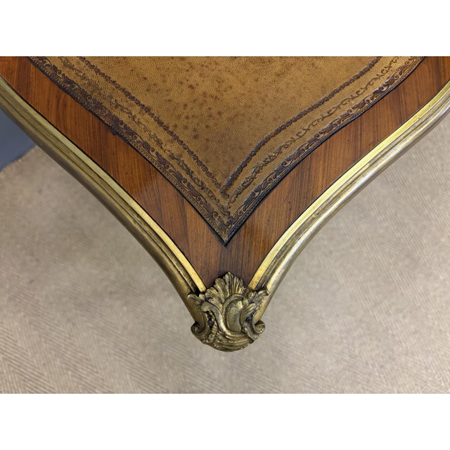 Antique French Parquetry Desk, 1885 For Sale - Image 3 of 18