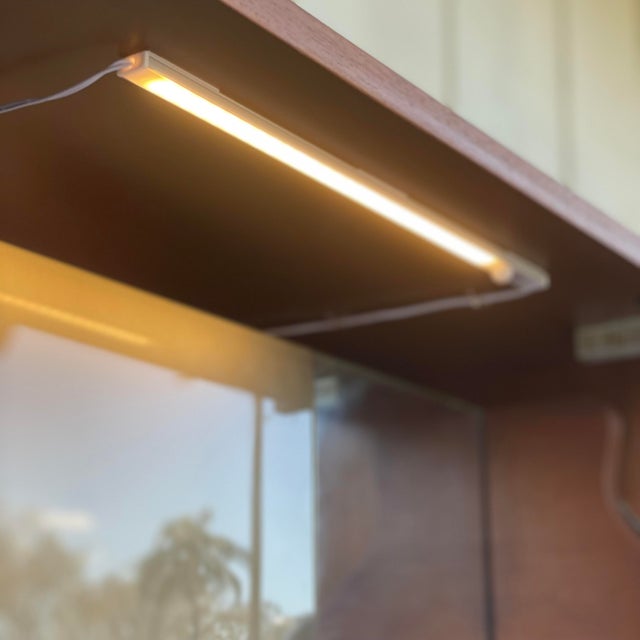 1950s Mid Century Modern Diamond Front Dry Bar For Sale In Tampa - Image 6 of 12