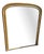 Large Antique 19th Century English Arched Top Git Overmantle Mirror For Sale