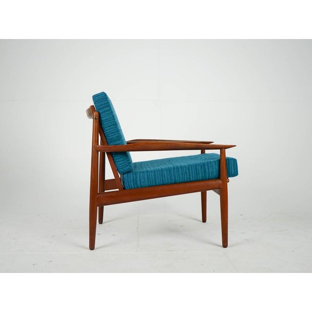 Arne Vodder Teak Lounge Chair by Arne Vodder for Glostrup Møbelfabrik , 1960s For Sale - Image 4 of 13