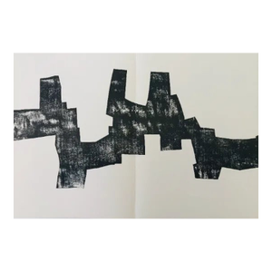 Chillida Lithograph DM03174d Derriere Le Miroir 1968