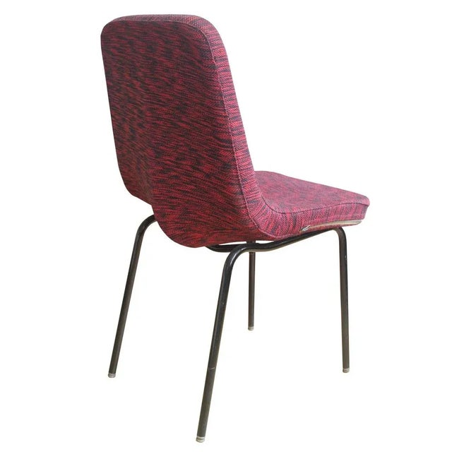 Mid-Century Modern Mid-Century Modern Chair with Original Removable Fabric, 1960s For Sale - Image 3 of 13