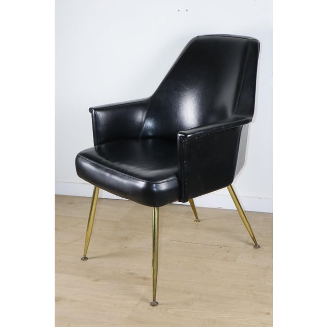 Mid-Century Modern Vintage Armchair by Carlo Pagani for Arflex, 1950s For Sale - Image 3 of 18