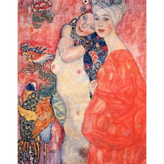 Artist: Gustav Klimt Country: Austria Title: Girl friend Medium: Giclee Marks: Numbered limited edition Printed:...