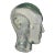 Vintage Glass Head/ Bust Statue For Sale