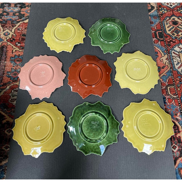 1940s Steubenville Woodfield Collection Leaf Plate Variety by Russel Wright-Set of 8 For Sale - Image 11 of 11