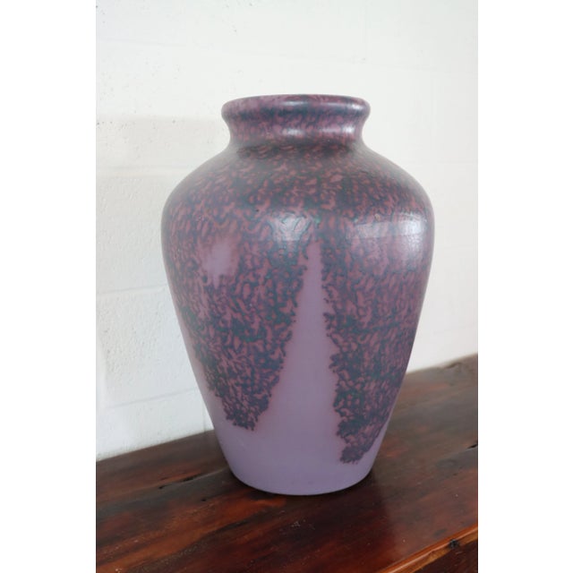Modern Purple Pottery Vase Chairish